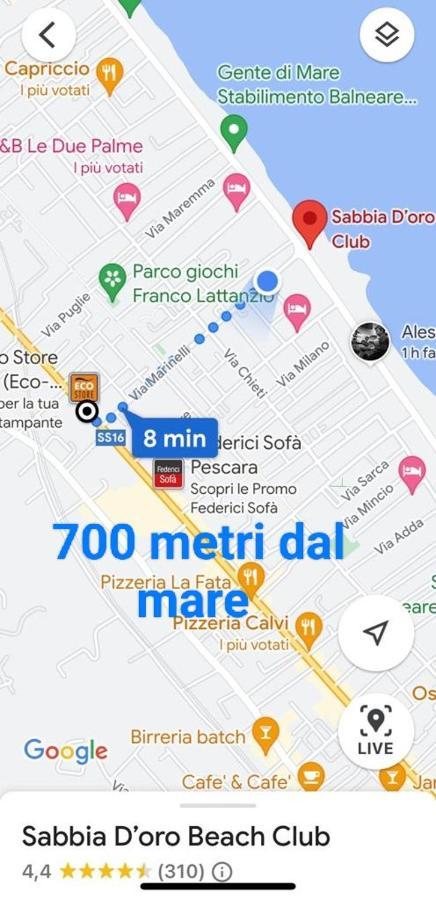 Villa Rosa Appartamento Montesilvano Marina المظهر الخارجي الصورة